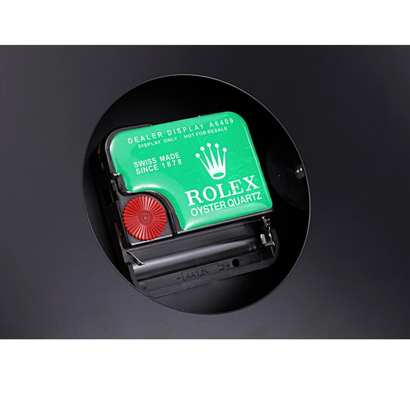 Rolex aaa copy Daytona 621908 Cosmograph Wall Black-Red Clock Rolex 0722
